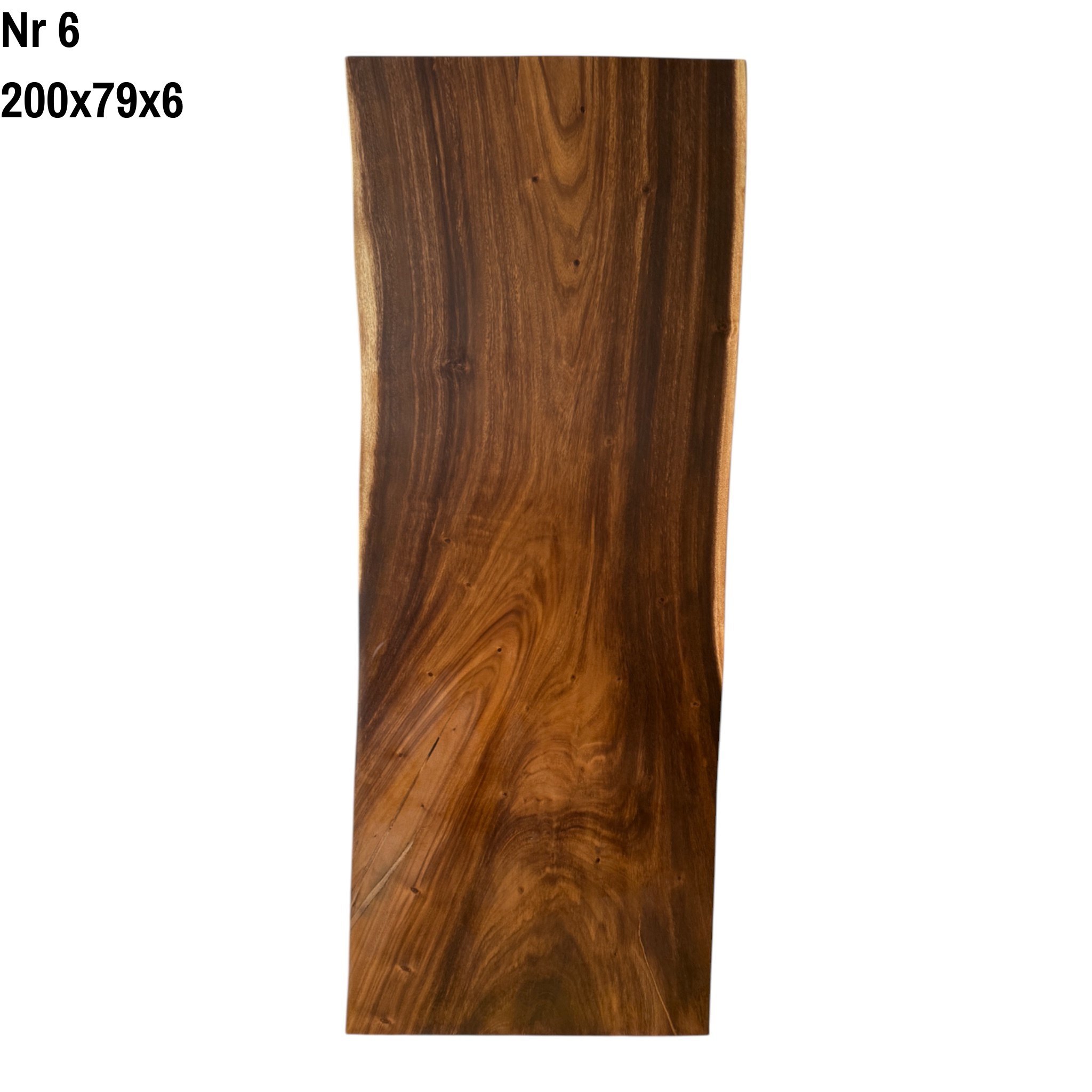 Massivholz Esstisch Natur Baumkante - Holz Tisch Massiv Suarholz Einzelstücke Tischplatte