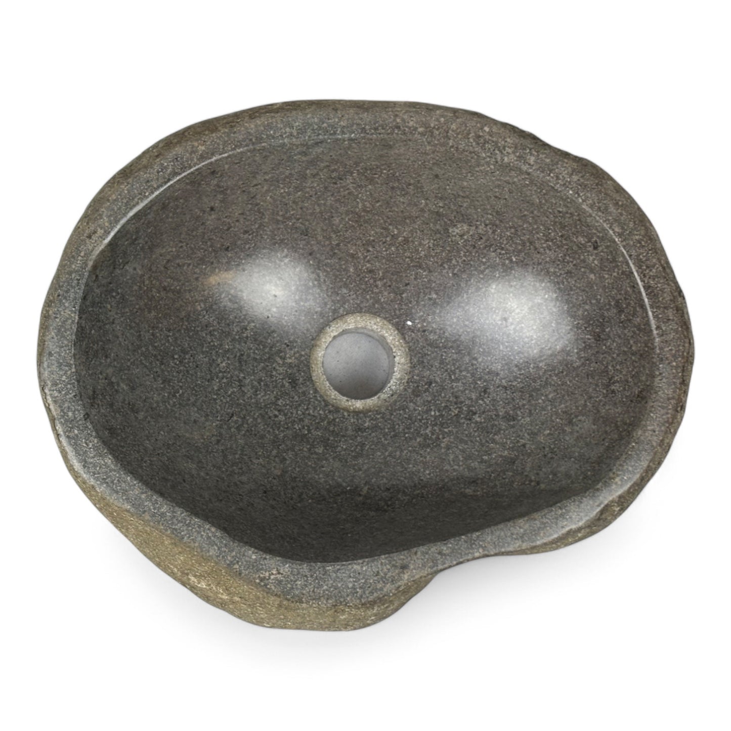 Washbasin made of boulder natural stone countertop washbasin wash bowl solid stone