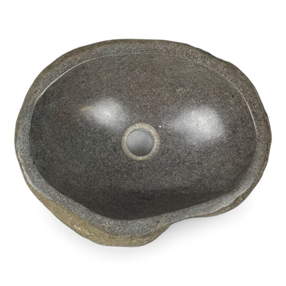 Washbasin made of boulder natural stone countertop washbasin wash bowl solid stone