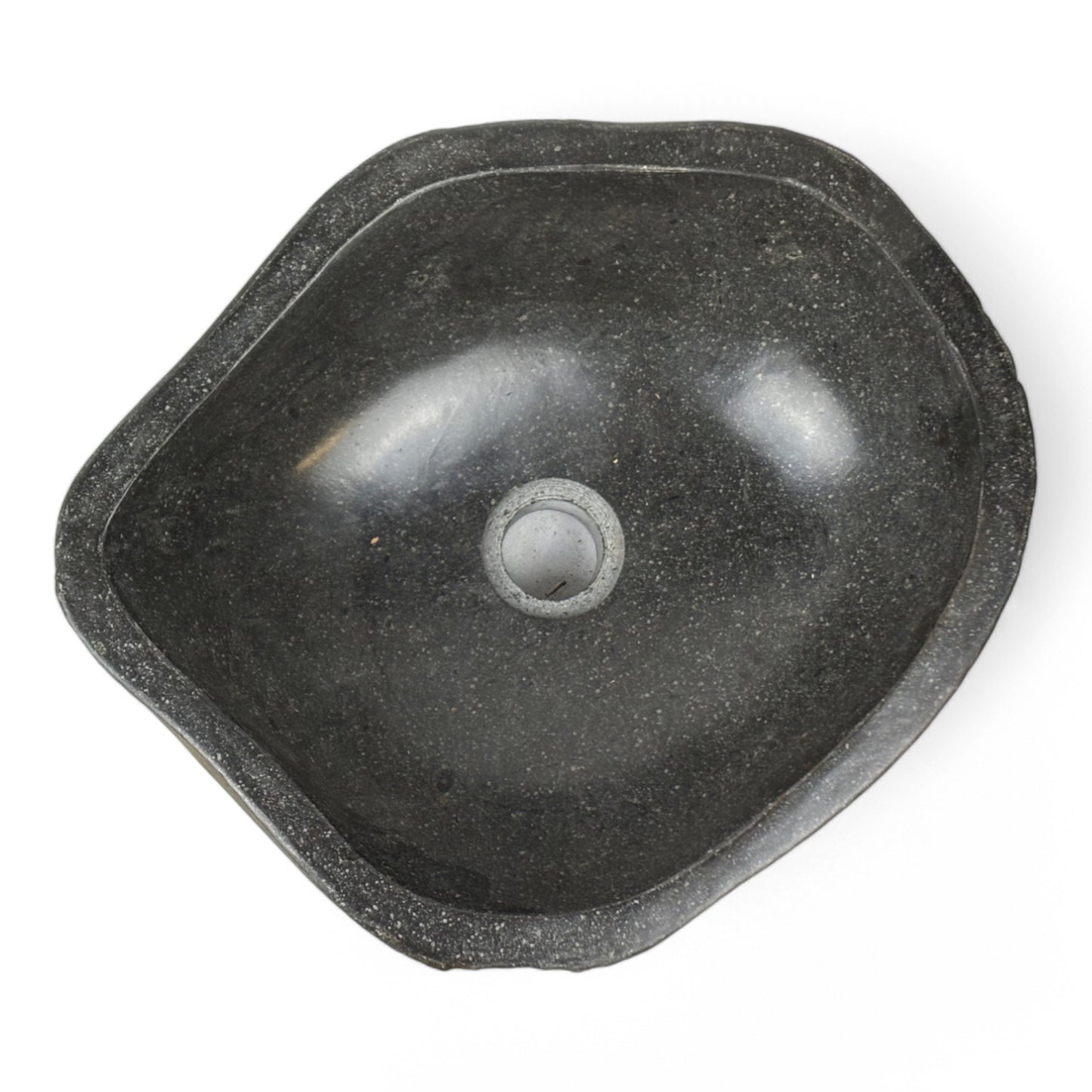 Washbasin made of boulder natural stone countertop washbasin wash bowl solid stone