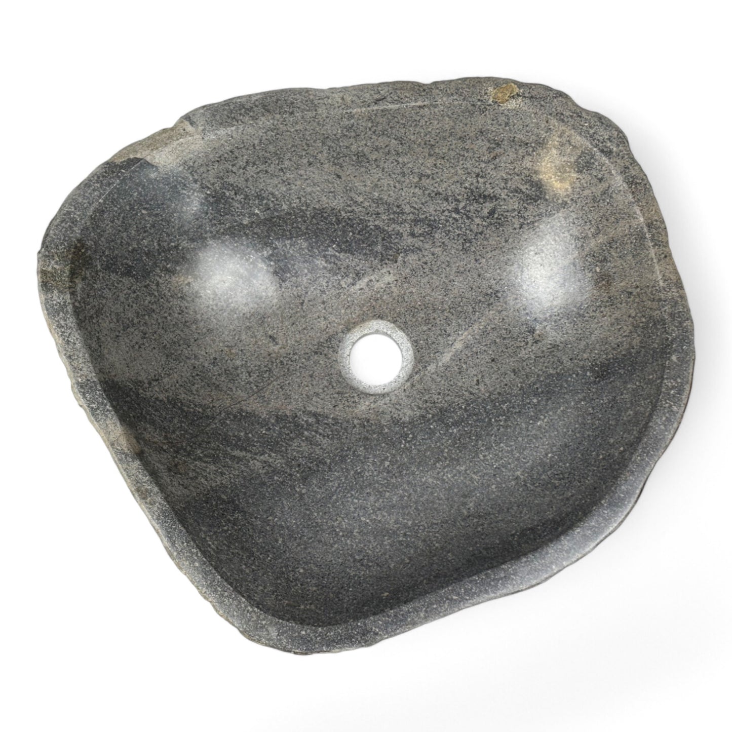 Washbasin made of boulder natural stone countertop washbasin wash bowl solid stone