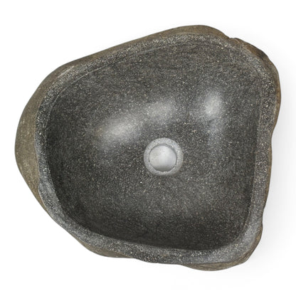 Washbasin made of boulder natural stone countertop washbasin wash bowl solid stone
