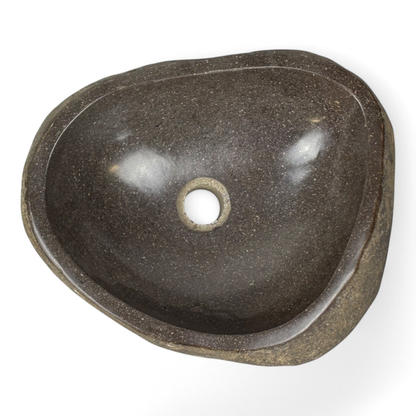 Washbasin made of boulder natural stone countertop washbasin wash bowl solid stone