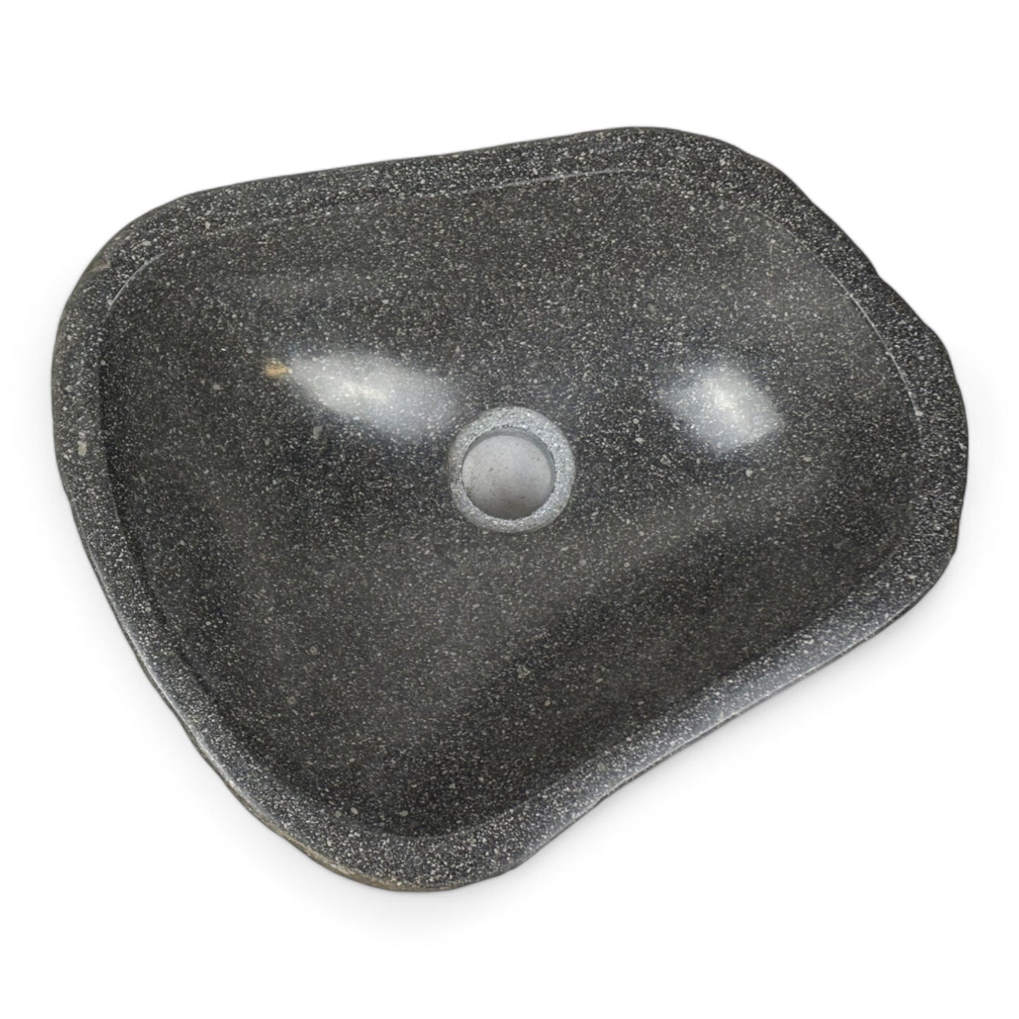 Washbasin made of boulder natural stone countertop washbasin wash bowl solid stone