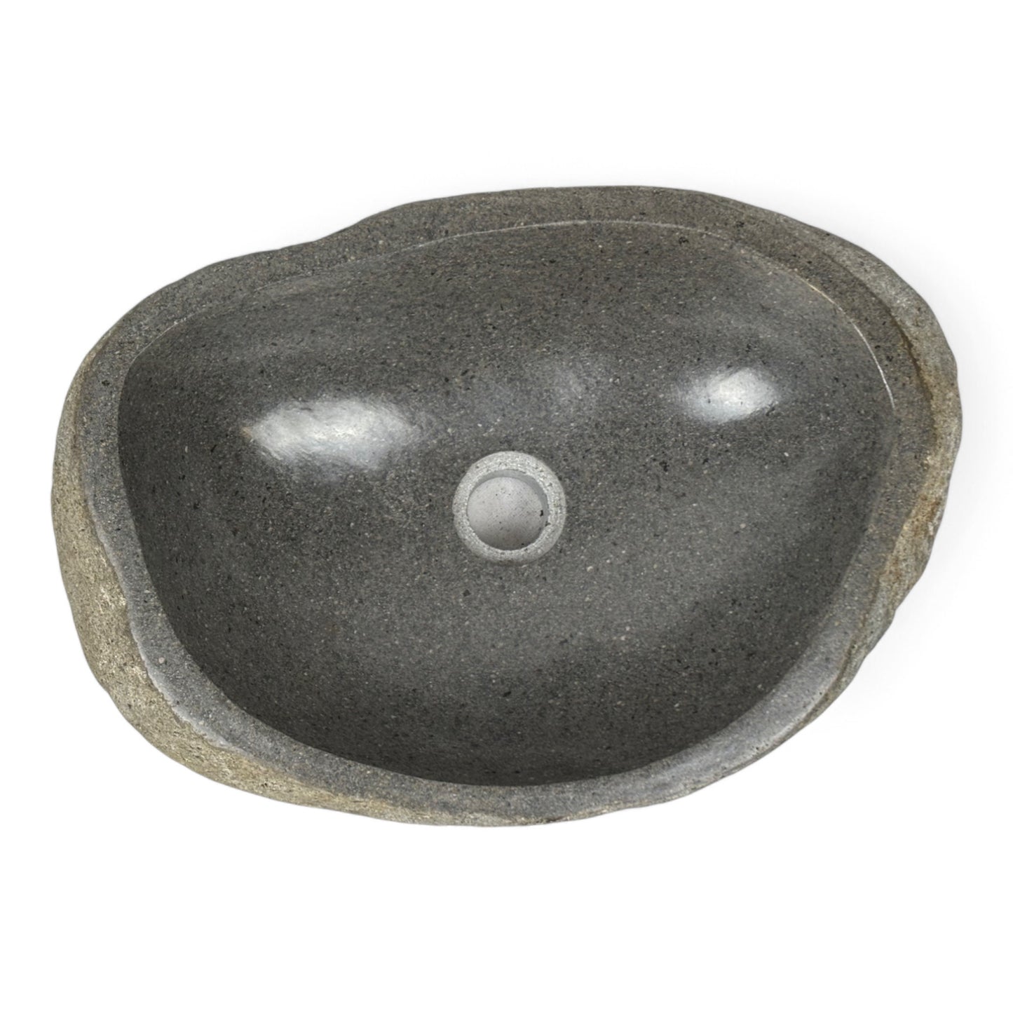 Washbasin made of boulder natural stone countertop washbasin wash bowl solid stone