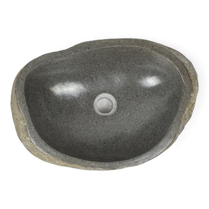 Washbasin made of boulder natural stone countertop washbasin wash bowl solid stone