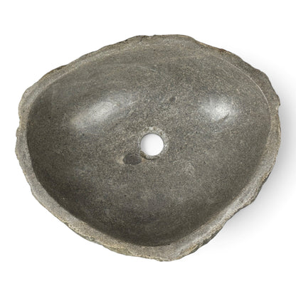 Washbasin made of boulder natural stone countertop washbasin wash bowl solid stone