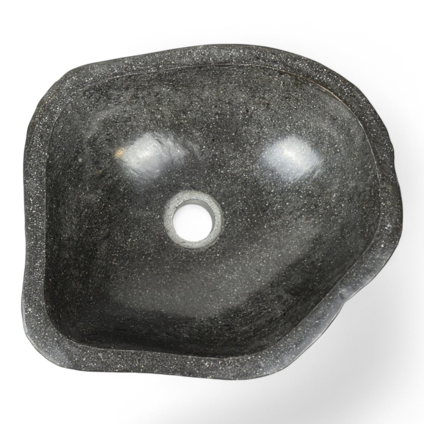 Washbasin made of boulder natural stone countertop washbasin wash bowl solid stone