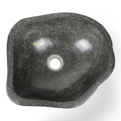 Washbasin made of boulder natural stone countertop washbasin wash bowl solid stone