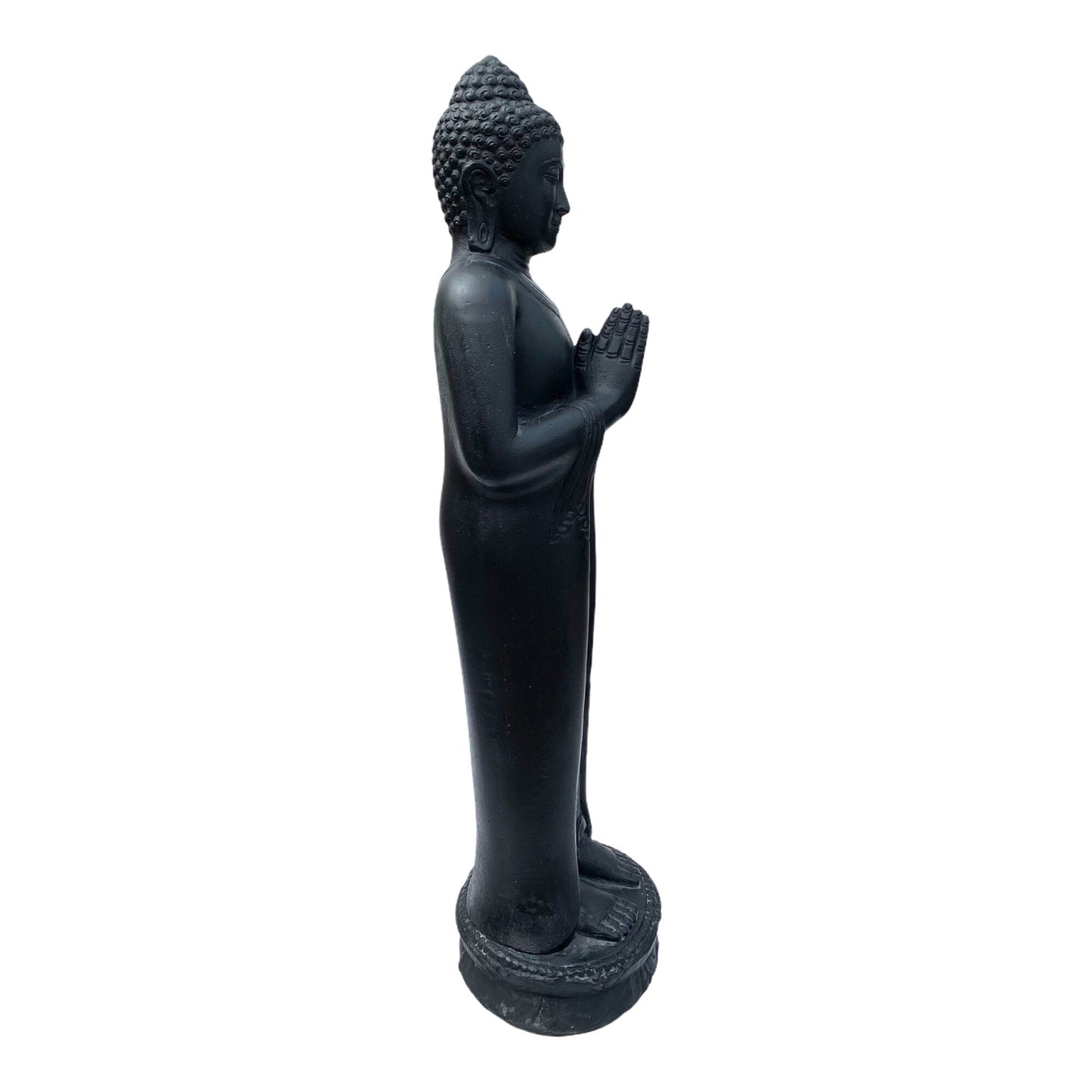 Large 120cm cast stone Buddha statue - Perfect gift for spirituality lovers
